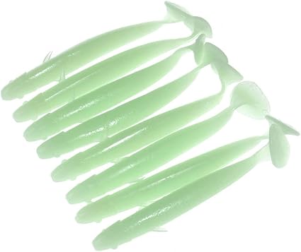 Glow in the dark soft plastic baits Clearance