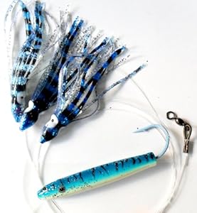 Amazon.com : 4in Blue &amp; White Cedar Plug Daisy Chain 