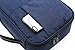 BAGSMART Electronics Travel Organizer Case Bag for Adaptors, Chargers, iphone, ipad air, ipad mini, Kindle, Blue