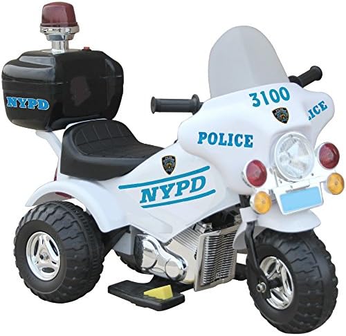 Kids Ride On Toys NYPD Motorbike Battery Powered Motorcycle