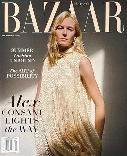 Harper's Bazaar USA Magazine February 2025 Zoe Saldaña: Harper's