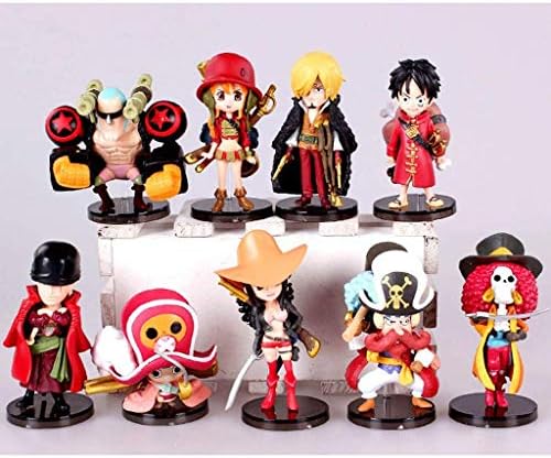 玩具像ワンピースのおもちゃモデル漫画のキャラクターギフト コレクションレッドシアター 9セット Cactusus