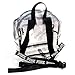Victoria's Secret PINK Mini Backpack Clear Sparkly Glitter Glow