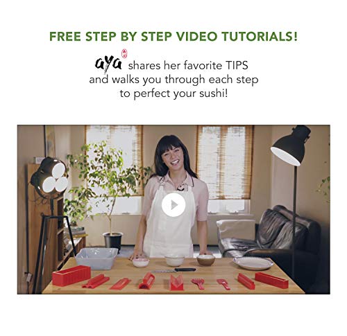 4 Sushi+Making+Kit+Exclusive+Tutorials