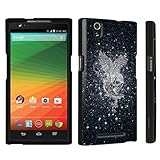 DuroCase ZTE ZMAX Z970 Hard Case Black - (Space Skull)