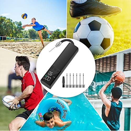 Zacro Automatic Electric Balls Pump, with Inflator and Handheld Air