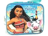 Moana Adventurous Teenager Girls Canvas Blue Insulated Lunch Bag