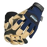Tool Handz Frost Snug-Fitting Insul. Reinf. Gloves - Grain Pigskin - LARGE