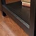 Sauder Edge Water Side Table, Estate Black finish