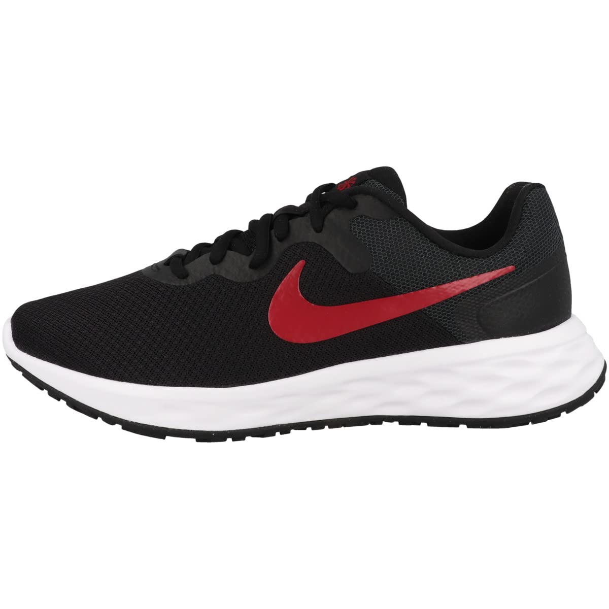 Nike Men's Running Shoes, Black Univ Red