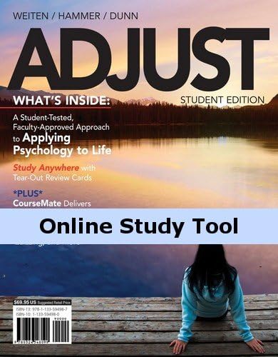 CourseMate for Weiten/Dunn/Hammer's ADJUST, 1st Edition
