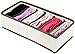 Greenco Collapsible Underwear Drawer Divider Closet Organizer - Set 4, Beige