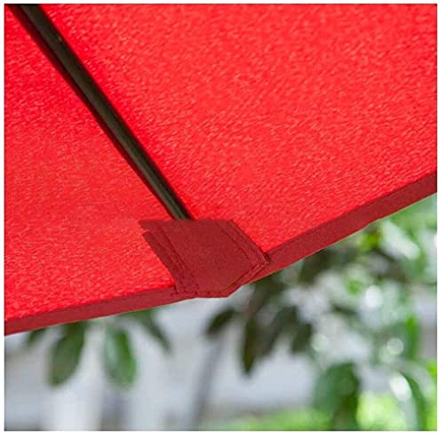 CCLLA Garten Sonnenschirme Garten Sonnenschirme, 2,5 m Sonnenschirm mit Kurbelgriff, Verstellbarer Neigungsmechanismus… – Bild 5