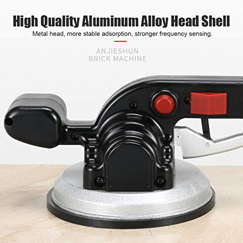 Tenrry Tile Vibrator Electric Handheld Automatic Leveling Machine Tool for Floor Wall (us, 2 Batteries 1 Charger)