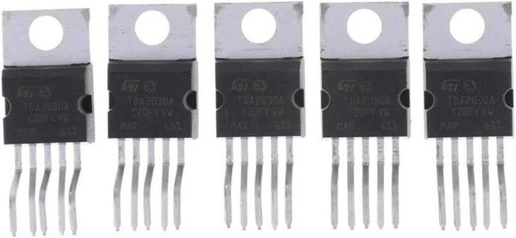 5PCS TDA2030A TDA2030 TO-220 18W Hi-Fi Amplifier 35W Low Power Driver IC ST