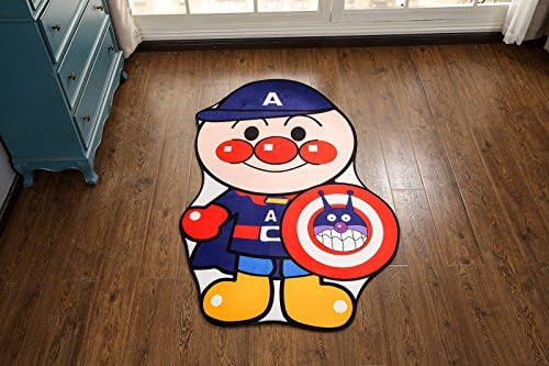 JessyHome 3D Printed Cottony Soft Comfort Floor Mats, Anpanman (35x47)