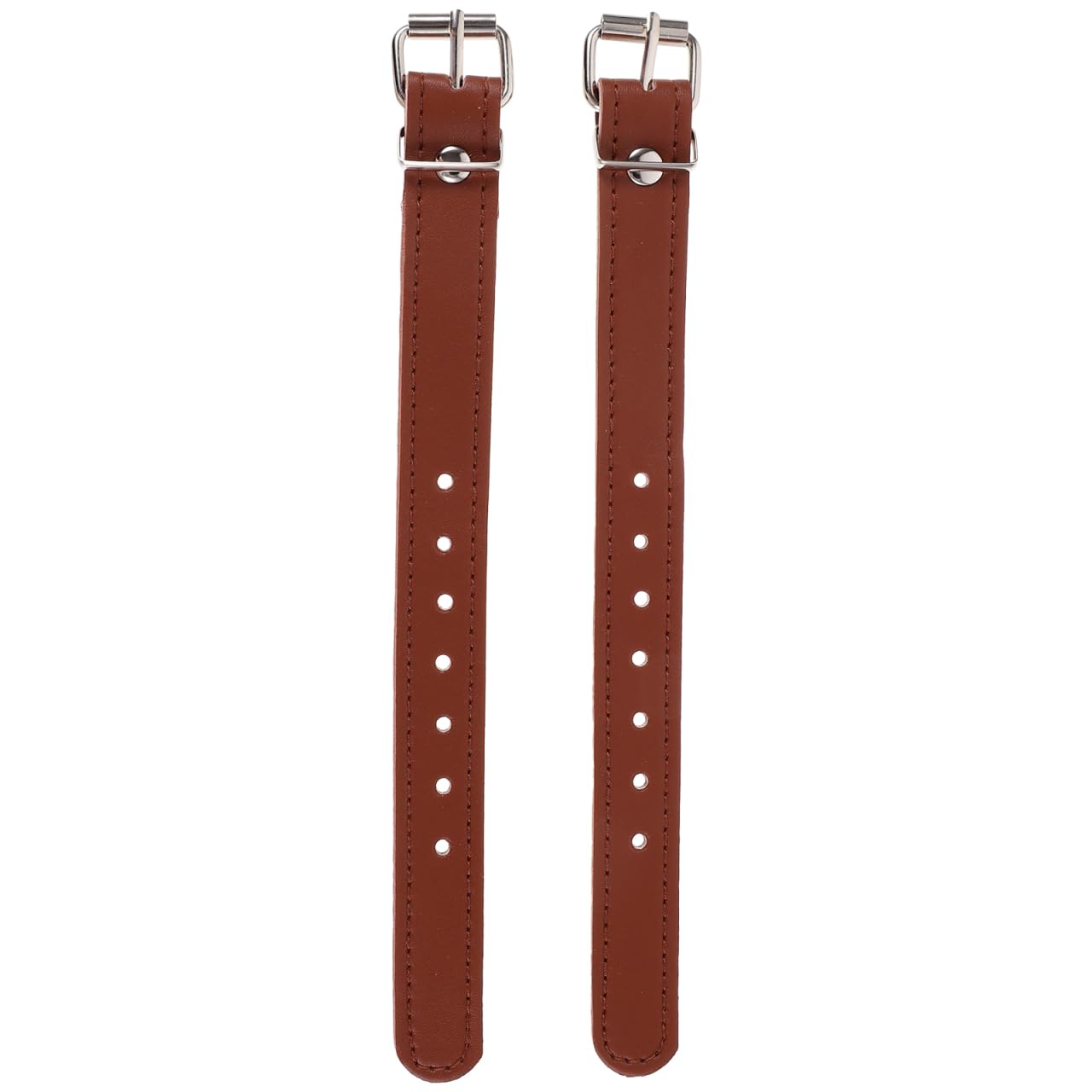 1 Pair Bike Basket Straps Adjustable Bike Basket Straps Waist Belt Boys Bike Electric Motorcycle for Adults Bicycle Pedal Straps Wicker Storage Basket Bike Front Container Strap Leather Yardw