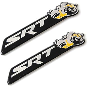 Amazon Com 2pcs B190 Srt Super Bee Aluminum Emblem Decal