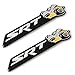 2pcs B190 SRT Super Bee Aluminum Emblem Decal Badge Sticker Dodge Caliber Magnum Charger Challenger Ram Viper Super Bee Drag Pak Tomahawk Chrysler Crossfire Firepower Nassau 300C Jeep Grand Cherokee SRT 4 6 8 10 ACR Hemi 392