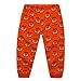 Sidney Boys Garfield Pjs Pants 2 Piece Pajama Set,Size 2-7Yrs (Orange, 4t)
