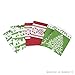 Hallmark Image Arts Holiday Gift Bag Assortment, Red and Green Snowflakes, Reindeer, Chevron (Pack of 16 Small, Medium, Large Bags for Classrooms, Treats, Gift Exchanges) (5EGB5775)