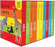 My First Library : Boxset of 10 Board Books for Kids