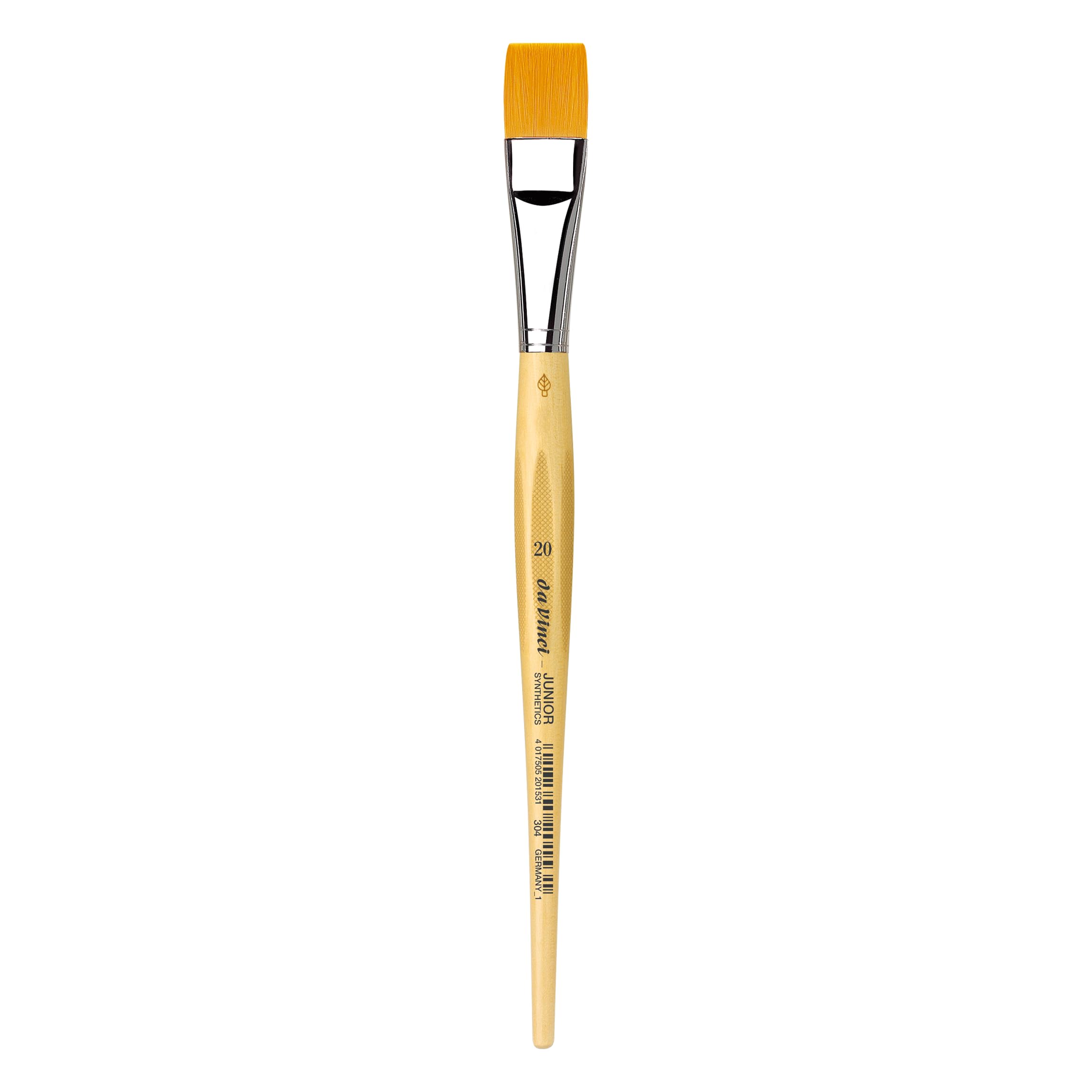 Da Vinci 304 Series Synthetic Brush, Bristle, Yellow, 21.5 x 1.8 x 30 cm