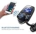 AVANTEK Bluetooth FM Transmitter, In-Car Universal Wireless Radio Adapter Hands-free Car Kit with TF/Micro SD Card Slot and USB Car Charger (MM36)
