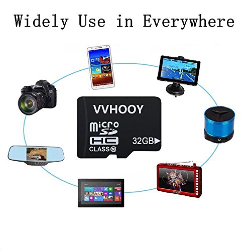 VVHOOY Micro SD Card 32GB Storage Memory Card Compatible AKASO EK7000