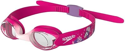 Speedo Unisex Youth Illusion Swimming Goggles Secure Fit Anti Fog Anti Leak