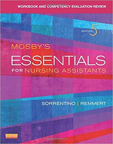 Workbook And Competency Evaluation Review For Mosbys - 