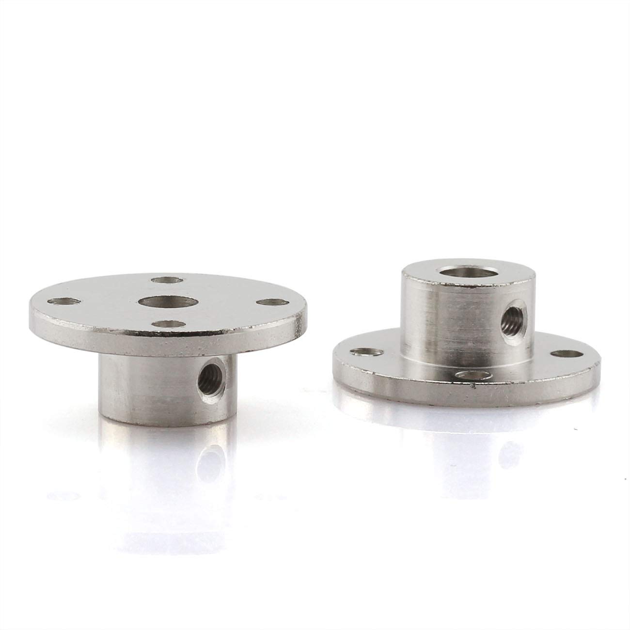 ZRM&E 2Pack 8mm Rigid Flange Shaft Coupling DIY Model Accessory Guide