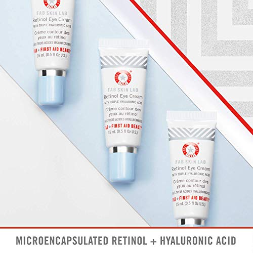 First Aid Beauty FAB Skin Lab Retinol Eye Cream with Triple Hyaluronic