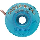 Chemtronics, 80-4-10, Desoldering Wick, 10 ft, 4, Copper, Rosin