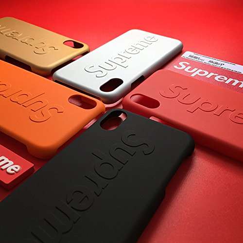 iPhoneX Case, Street Fashion Embossed Typefaces Matte Design Cover Ultra Slim Protective Case for iPhoneX