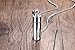 Mealguet Jewlery Stainless Steel Glass Container Tube Urn Keepsake Cremation Ashes Memorial Pendant Necklace, 24