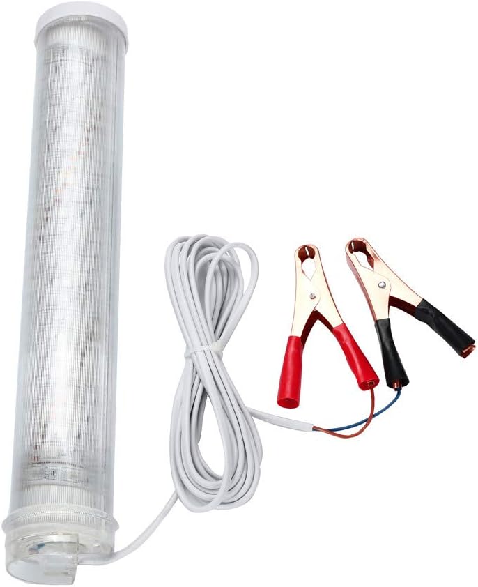 12V LED Green Underwater Submersible Night Fishing Light Crappie Ice