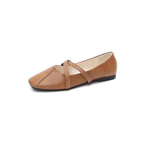 Ansenesna Sandalen Damen Sommer Leder Flach,Geschlossen Vintage Stoff Flip Flop Sommerschuhe Für Outdoor
