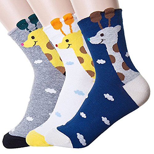 Womens Casual Socks - Cute Crazy Lovely Animal Cats Dogs Pattern Good for Gift One Size Fits All (Giraffe) (Best Tequila For The Price)