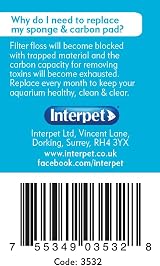 Interpet Monthly Service Kit for PF Mini Aquarium Filter 3 Pack view 3