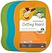 HASHI Ergonomic Design TPE Cutting Board Set of 3 - Flexible & Dishwasher Safe and BPA FREE Chopping board