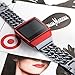 bayite Tup Case Compatible Fitbit Ionic, Rugged Protector Cover Protective Frame Shock Resistant Shell, Red