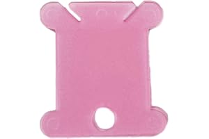 50Pcs Floss Bobbins, Embroidery Thread, 1.37x1.49in Winders for Stitching/Sewing Storage Organiser Floss Holder Cross