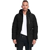 ALPINE NORTH Jasper Men’s Vegan Down Winter Coat – Warm Insulated Puffer Coat with Hood For Men