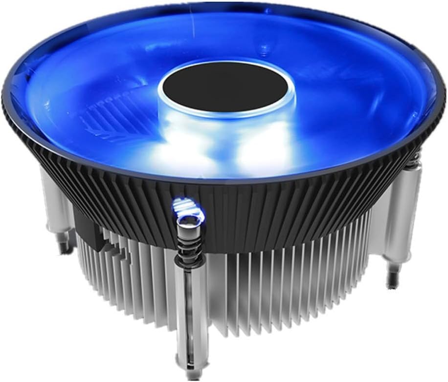 QPLNTCQ CPU Cooler Fan and Extremely High Cooling Performance I70/i70c CPU cooler Multi-platform computer cooler 12cm mute