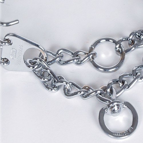 Herm Sprenger Prong Collar Herm Sprenger Collar Links Steel Chrome