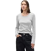 Gap Womens Long Sleeve Crewneck Knit Top