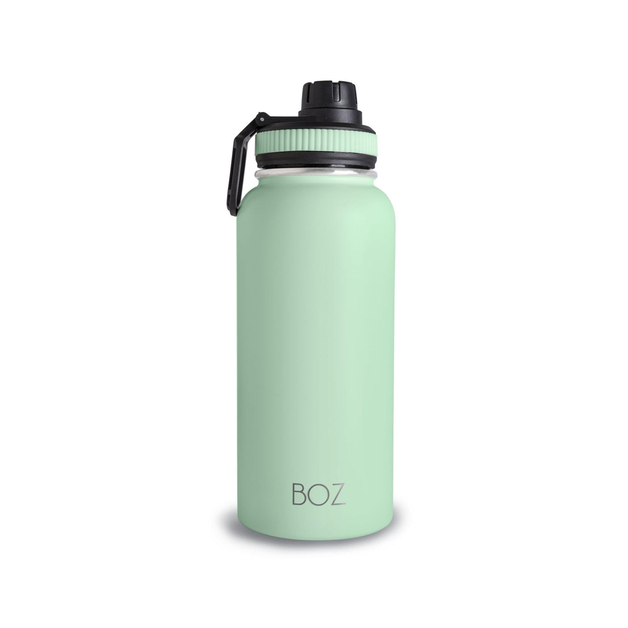 BOZ Stainless Steel Insulated 1L Vacuum Green Water Bottle