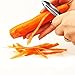 ZkitchenCo 8-Piece Kitchen Gadgets Utensils Cooking Tools, Stainless Steel Multi-Colored- Can Opener, Pizza Cutter, Bottle Opener, Ice Cream Scoop, Peeler, Grater & Strainer with Rotatable Stand