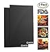 Cheffco #1 Best Grill Mat – Set Of 2, Heavy Duty, Non-Stick, Reusable, Grill Accessories Easy To Clean BBQ Grill Mat, Gas, Charcoal, Electric Grill Dishwasher Safe, FDA Approved, (2)